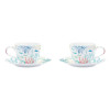 Conj. 2 chávenas de Café com Pires Under the Sea